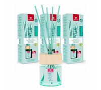 Cristalinas 35ml Ocean Breeze Air Fresheners for Home - Reed Diffusers for home - Home Fragrance Lasts upto 8 weeks - Room Diffuser Sticks with Coloured Fragrance Oil - Pack of 3