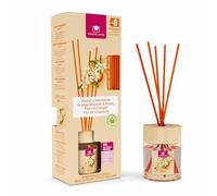 Cristalinas 35ml Orange Blossom Air Fresheners for Home - Reed Diffusers for home - Home Fragrance Lasts upto 8 weeks - Room Diffuser Sticks with Coloured Fragrance Oil