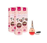 Cristalinas Car Air Fresheners Cherry Blossom Dream Scent, Pack Of 3 - Odour Neutralising 2 in 1 Air Fresheners for Cars, Essential Oils Car Air Freshener Scent for Men & Women lasts upto 8 weeks