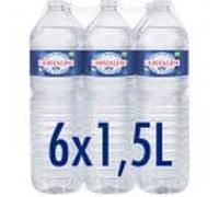 Cristaline - Natural Spring Water - Pack of 6 x 1.5 L - Single