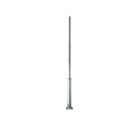 Cristher CITY-FER Iron Post with Height Adjustment 300 Base 18 x 18