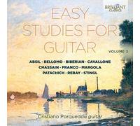 CRISTIANO PORQUEDDU - EASY STUDIES FOR GUITAR VOL. - CD - E4z