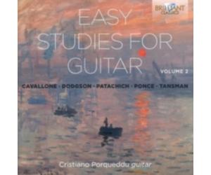CRISTIANO PORQUEDDU: EASY STUDIES FOR GUITAR VOLUME 2 - CD BRAND NEW