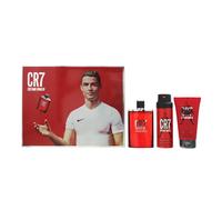 Cristiano Ronaldo Cr7 3 Piece Gift Set: Eau de Toilette 100ml - Shower Gel 150ml