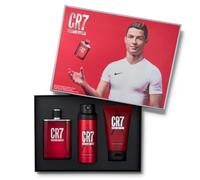 Cristiano Ronaldo CR7 Gift Set 100ml Eau De Toilette + 150ml Shower Gel + 150ml Body Spray
