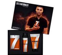 Cristiano Ronaldo CR7 Fearless Gift Set with 100ml Eau de toilette, 50ml Shower Gel & 150ml Body Spray