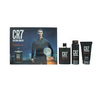 Cristiano Ronaldo Cr7 Game On 3 Piece Gift Set: Eau de Toilette 100ml - Shower Gel 150ml - Body Spray 150ml | TJ Hughes