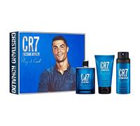 Cristiano Ronaldo CR7 Play It Cool Gift Set 100ml EDT Spray + 150ml Shower Gel +150ml Body Spray