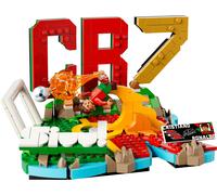 LEGO Editions Cristiano Ronaldo - Football Highlights Toy - 3D Display Model Kit w/Collectible Minifigure - Kids' Room Decor - Gift for 10+ Year Old Boys, Girls & Adult Sports Fans - 43012