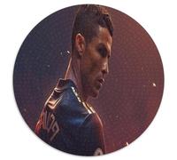 Cristiano Ronaldo Jigsaw Puzzles Puzzles for Adults Kids. 1000 Pieces CR7 Whimsical Challenge Toy Educational Games Home Decoration for Educational Games Gifts 1000pcs (67.5x67.5cm)