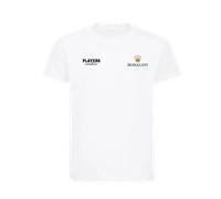 Cristiano Ronaldo Logo 2 Kids T-Shirt - White / 5-6 years