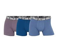 Cristiano Ronaldo Men's Cr7 3-pack Men's Cotton Trunks, Multicolour, M UK