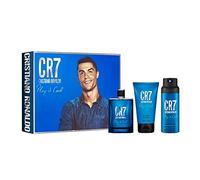 Cristiano Ronaldo CR7 Play It Cool Gift Set 100ml EDT Spray + 150ml Shower Gel +150ml Body Spray