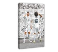 Cristiano Ronaldo Poste Canvas Poster Bedroom Decor Landscape Office Room Decor Gift 24x36inch(60x90cm)