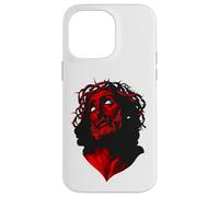 Cristo Rojo Religioso Jesucristo Salvador Redentor Mesías Case for iPhone 14 Pro Max
