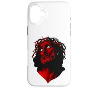 Cristo Rojo Religioso Jesucristo Salvador Redentor Mesías Case for iPhone 16 Plus