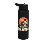 Cristoforo Colombo Italian Explorer Sunset Voyage Stainless Steel Insulated Water Bottle