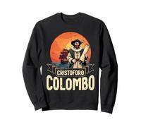 Cristoforo Colombo Italian Explorer Sunset Voyage Sweatshirt