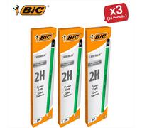 Criterium 550 2H Hexagonal Pencils (Box of 12), black - Pack of 3 Bic Multi One Size