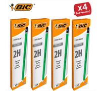 Criterium 550 2H Hexagonal Pencils (Box of 12), black - Pack of 4 Bic Multi One Size
