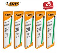 Criterium 550 2H Hexagonal Pencils (Box of 12), black - Pack of 5 Bic Multi One Size