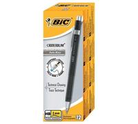 Bic Criterium Mechanical Pencil 2 Mm 12 Units 12 Units Black Kids