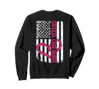 Critical Care Nurse Flag Nurses Graduation Appreciation Sweatshirt