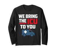 Critical Care Paramedic Advanced EMT ALS Identity Long Sleeve T-Shirt