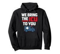 Critical Care Paramedic Advanced EMT ALS Identity Pullover Hoodie