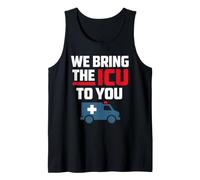 Critical Care Paramedic Advanced EMT ALS Identity Tank Top