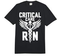 Critical Care RN - Caduceus Registered Nurse Nursing Gifts Comfort Colors Adult Heavyweight T-Shirt