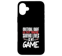 Critical Care - Saving Lives Case for iPhone 16 Plus
