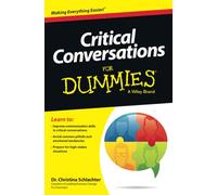 Critical Conversations For Dummies