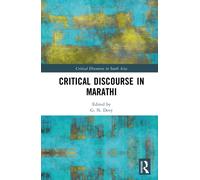 Critical Discourse in Marathi : Iconic Texts