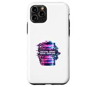 Critical Error Social Overload Battery Low Tech Humor Case for iPhone 11 Pro