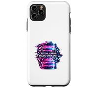Critical Error Social Overload Battery Low Tech Humor Case for iPhone 11 Pro Max