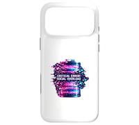 Critical Error Social Overload Battery Low Tech Humor Case for iPhone 17 Pro Max