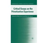 Critical Essays on the Privatisation Experience (International Papers in Political Economy)