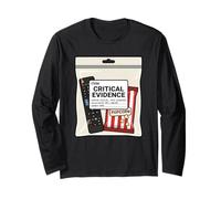 Critical Evidence True Crime Watching Humor Long Sleeve T-Shirt