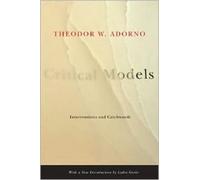 Critical Models : Interventions and Catchwords