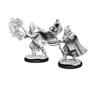 Critical Role Unpainted Miniatures - Hobgoblin Male Wizard and Druid (90389)