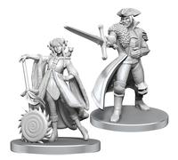 WizKids Critical Role Unpainted Miniatures | Tabletop RPG Figures | Wave 26 (Jester Lavorre & Fjord Stone)