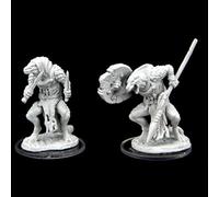 Critical Role Unpainted Miniatures - Kuul'tevir Javelineer & Assassin (90473)