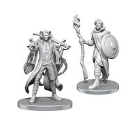Critical Role Unpainted Miniatures - Mollymauk Tealeaf & Caduceus Clay (90790)