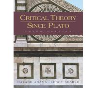 Critical Theory Since Plato