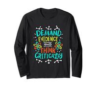 Critical Thinking Evidence Security Forensics Criminology Long Sleeve T-Shirt
