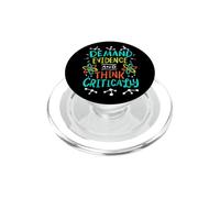 Critical thinking evidence security forensics criminology PopSockets PopGrip for MagSafe