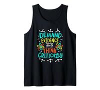 Critical Thinking Evidence Security Forensics Criminology Tank Top