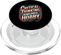 Critical Thinking Is Not Just A Hobby Logic Mindset - PopSockets PopGrip for MagSafe