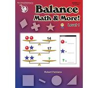 Critical Thinking Press CTB07101BBP Balance Math & More Level 1